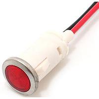Mallory Sonalert FL1P-12QW-2-R12V Indicators LED RED 12MM SNAP 12VAC/DC
