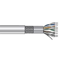 Alpha Wire 6227C SL002 Multi-Conductor Cables 24 AWG, 7 Pair Communication Cable, Shielded, 500 ft  - Slate