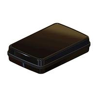 Serpac CX64DBKABK Hand Held CX-64 Series Waterproof Pocket Enclosure with Black Seal. Three-Piece Design, Polycarbonate Plastic, Integrated Waterproof Seal, IP 65, 66, 67; NEMA 4X, 12, 13 Ratings