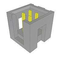 Samtec HTSS-112-01-TM-DV Shrouded .100" High-Temp Shrouded Terminal Strip