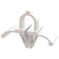 Essentra Components SRC-7-01 Cable Mounting & Accessories Clamp,Split,Arrow Mnt,Nat,7/16 in Hld