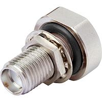Amphenol SV Microwave 2921-61670 Connectors SMA Female Bulkhead (EMI Gasket) Connector for .085 Cable
