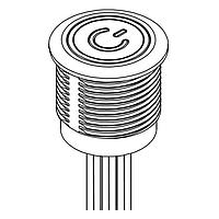 AMP Connectors - TE Connectivity AVC16LS04FE13T5B04 Anti-Vandal AVC16L Flat S04 Red RL 500mm/2x3