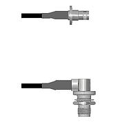 Amphenol Custom Cable Q-080490008060i RF Cable Assemblies BNC-SJB/TNC-RJ RG58 60I