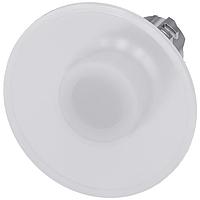 SIEMENS A6X30139909 Mushroom ILLUM. MUSHROOM PUSHBUTTON. 60MM. WHITE