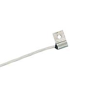 OMEGA RTD-830 Bolt-On RTD Surface Sensors with Aluminum Flag Housing (Class A, 3-Prong Miniature Male Thermocouple Connector, 100 Ω, 230 °C)