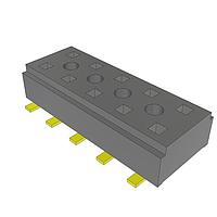 Samtec CLT-105-02-G-D-A Sockets Low Profile Dual-Wipe Socket