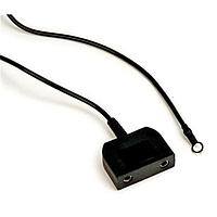 SCS LPCGC151M Low Profile Common Ground Cord,Low-Profile 15Ft, 10mm Stud,1 Meg Resistor