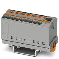 PHOENIX CONTACT 3273116 Push-In Distribution Block PTFIX 6/18X2,5NS35YE 2.5mm2 w/6mm2 feedin