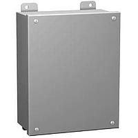 Hammond Manufacturing 1414SCCLP Junction Boxes NEMA 12 Mild Steel Lift Off Cover w/ Screws - No Panel 6 x 4 x 3"