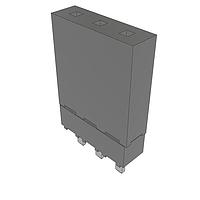 Samtec ESW-103-12-T-S Stackthrough .100" Elevated Socket Strip