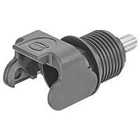 HARTING 09930011101XL Heavy Duty Power Connectors Han S 120 Screw Mount Housing, black, M18, w/ male contact M6 (100 piece packaging)