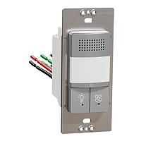 Square D SQR73105GY Humidity, Light Level Sensor, PIR PIR/HUMIDITY SENSOR FAN/LIGHT CONTROL GY