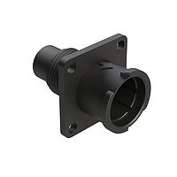Amphenol SINE Systems FLS010N6P03 Connectors 6 POS SQUARE FLANGE RECEPT