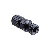 Amphenol LTW AU-04BFFA-SL7001 Standard Circular Connector Ceres, Mini Size, Plastic, 2A, 04 pins, Female Connector, Female Contact, Straight, Screw Thread, Solder, Field Installable, F4.5 - F6.5mm, IP67