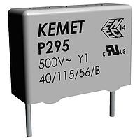 KEMET P295BE102M500A General Purpose AC / DC Metallized Paper Capacitor 500volts 1000pF 20% LS=15mm