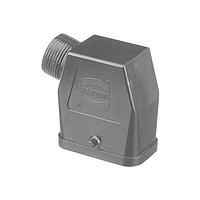 HARTING 09120080527 Hoods PLASTIC HOOD STD BLK 1 LVR LCKING