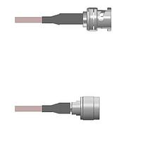 Amphenol Custom Cable Q-0K02M000R144i RF Cable Assemblies BNC-SP/N-SP G316D 144I