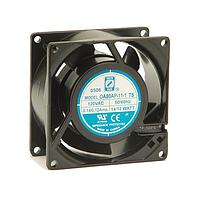 Orion Fans OA80AP-11-2WS Axial Axial Fan, 80x80x38mm, 115VAC, 23CFM, 9W, 26.3dBA, 2375RPM, Sleeve, Wire, IP55