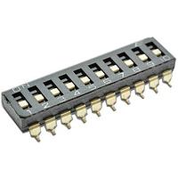 E-Switch KAE01SGGR DIP Switches 1 Position Recessed w/o Seal Gullwing