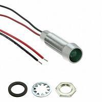 VCC L79D-G24-W LED Panel Mount Indicators PMI Round 5/16" LED 24V Wire Green