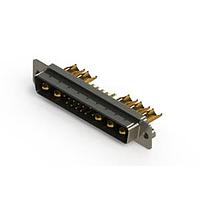 EDAC 627-17W5222-4NA Mixed Contact D-Sub Connectors Vertical Combo Dsub