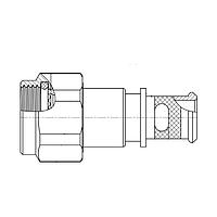 Amphenol PCD BLL1SSK08039XZN Band Lock Backshells AlumaLight Back Shells K 08 Shell Size Bandlock EMI/RFI Straight Black Zinc Nickel