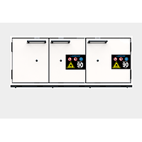 Labnori FUB90140 Type 90 Minutes Underbench Flammable Storage Cabinet (Wing Door, 1400x535x600, 380 kg)