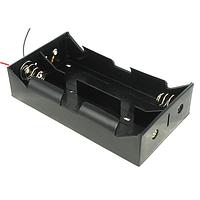 Eagle Plastic Devices 12BH142A-GR Battery Holders 4 "D" W/8" 22AWG LDS