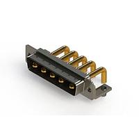 EDAC 629-5W5-650-3N3 Mixed Contact D-Sub Connectors Right-angle Power Combo D-Sub Connector