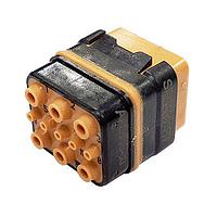 Amphenol Air LB France SIME9901PN Modular Interconnect Systems Module For crimped contacts Pin With peripheral sealing 5 contacts #22 + 6 contacts #16 Supplied without contact Polarization N