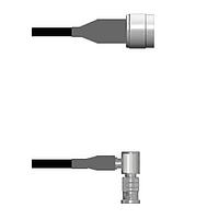 Amphenol Custom Cable Q-2I05G0003060i RF Cable Assemblies N-SP/HDBNC-RP G174 60I