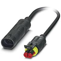 PHOENIX CONTACT 1410761 Sensor Cables / Actuator Cables SAC-2P-SUSMS/ 3,0-PUR/SUSFS