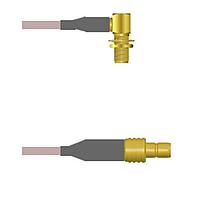 Amphenol Custom Cable Q-2Q03N000R011i RF Cable Assemblies SMA-RJB/SMB-SJ G316D 11I