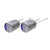 PANASONIC 63SXE100M Aluminum Polymer Capacitors 63VDC 100uF 20% 25mOhms THT