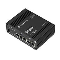 Teltonika RUTX50000000 Routers 5G router with 4G (CAT20) fallback, SA & NSA, Dual SIM, WIFI 5 Ghz, USB, 5 ethernet ports Region: Europe, the Middle East, Africa, Oceania, Brazil. European power supply unit.