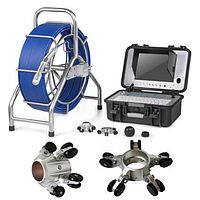 TvbTech 3388PT Sewer Drain Pipe Inspection Camera System (60m cable, 752Hx 582V pixels, Φ28mm)