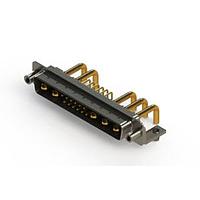 EDAC 629-17W5650-2T5 Mixed Contact D-Sub Connectors Right-angle Power Combo D-Sub Connector