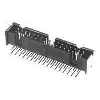 AMP Connectors - TE Connectivity 103310-8 Shrouded 40P RA LOPRO HEADER