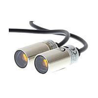 OMRON E3FB-TN11 2M Photoelectric Sensor with built-in amplifier (20000 mm, Through-beam, metal, NPN, Cable 2m)