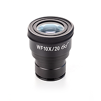 KERN OBB-A1591 Eyepiece: HWF 10x / Ø 20 mm, with scale , anti-fungus, high-eye-point