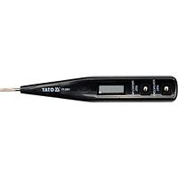 YATO YT-2861 Digital Voltage Tester   12-250V Lcd (12-250V)