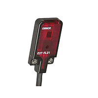 OMRON E3T-FL21 2M Ultracompact, Ultrathin Photoelectric Sensor with Built-in Amplifier (Background suppression, 1-30 mm, NPN, Light-ON, M2)