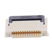 Omron Electronics XF2M-1215-1A Board Mount .5mm Rotary BackLock SMT Dual 12P Adhesv