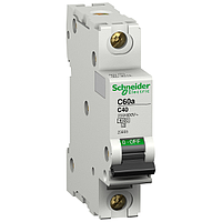 Schneider C60A - 1P, 6A MCB 23849, 4.5KA, 230/400V