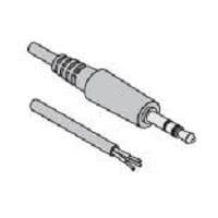 Kobiconn 172-7438-E Audio Cable 3.5 STEREO PLUG 72" GRAY/SHIELDED CBL