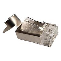 Adam Tech MTP-88-W-S-C6-A Strain Relief CAT6 PLUG, 8P8C, 30U PLATING, SO