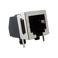 Amphenol Commercial Products RJE071880220 Modular RJ45, SMT, No Shield, With Panel Stop, 1 Port