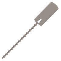 Essentra Components 23LB0400N Ball Tie Tag Beaded Tie, ID Tag, 4 in Long, 1.312x.500 Tag