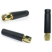 Abracon APAMSJ-137 Passive Antenna External  Whip Through Hole SMA Male